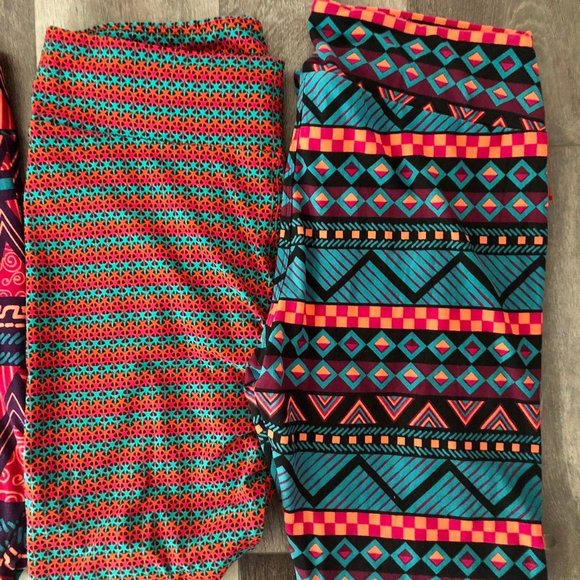 NWOT Lot of 3 TC Tall and Curvy LuLaRoe leggings - Picture 7 of 11